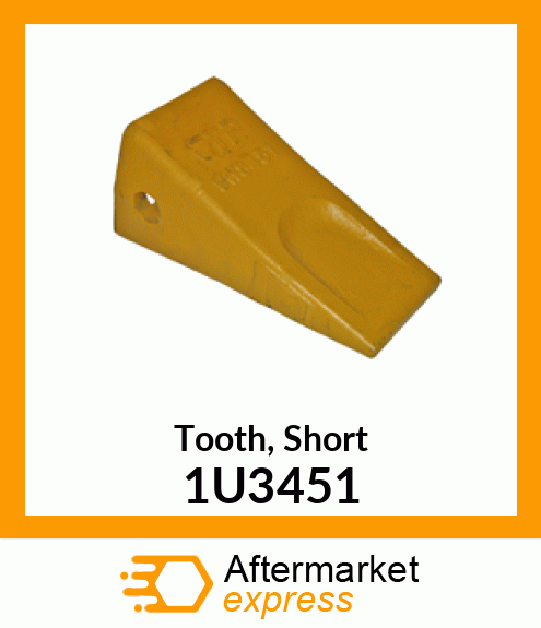 TOOTH SHORT 1U3451