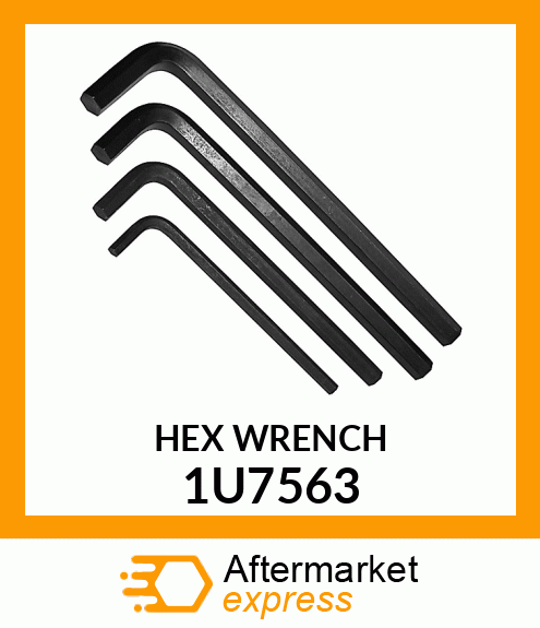 HEX WRENCH 1U-7563