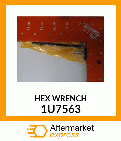 HEX WRENCH 1U-7563