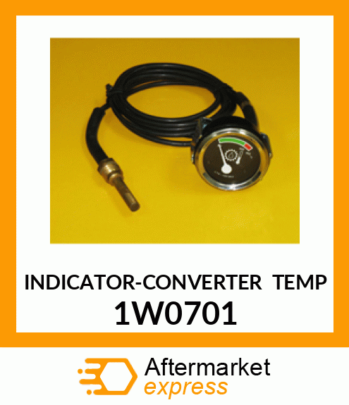 GAUGE- OIL TEMP 120-300F 1W0701