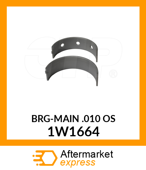 BRG-MAIN .010 OS 1W1664
