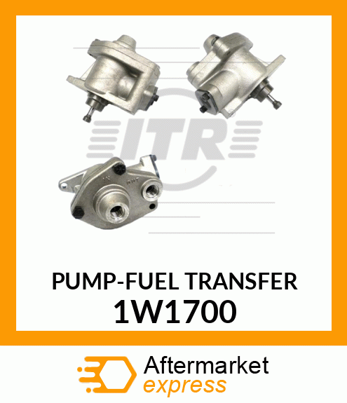 1W1700 - PUMP-FUEL TRANSFER Fits Caterpillar | Price: $96.20 Stock: Texas