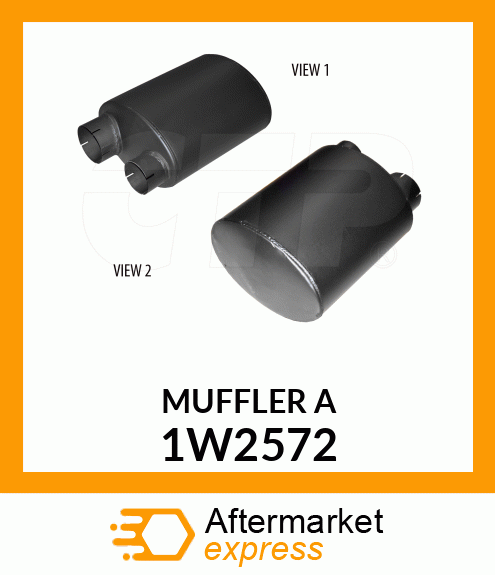 MUFFLER A 1W2572