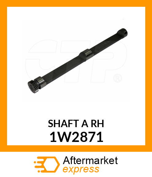 SHAFT ASSY-RH 1W2871