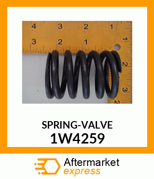 SPRING-VALVE 1W4259