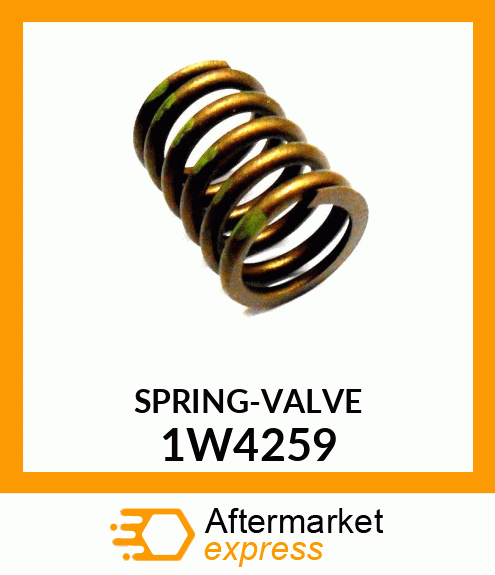 SPRING-VALVE 1W4259