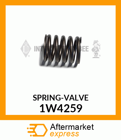 SPRING-VALVE 1W4259