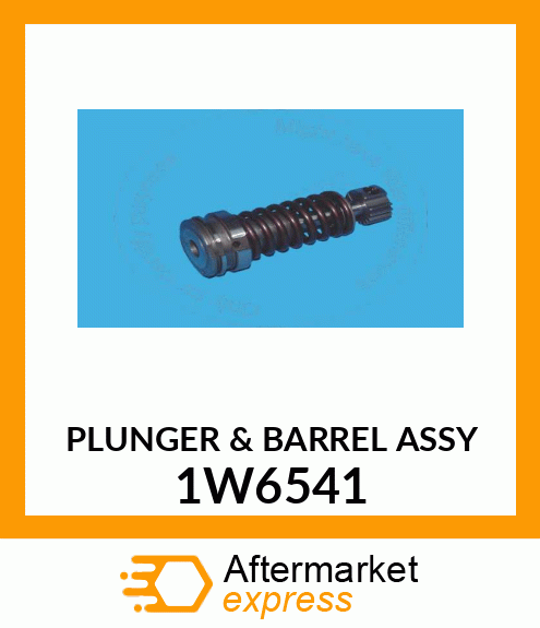 BARREL/PLUNGER ASSY 1W6541