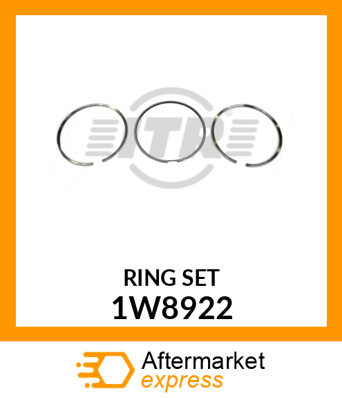 RING*SET*PISTON*** 1W8922