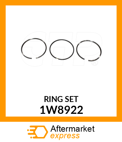 RING*SET*PISTON*** 1W8922