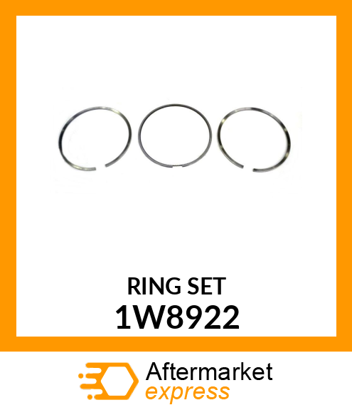 RING*SET*PISTON*** 1W8922