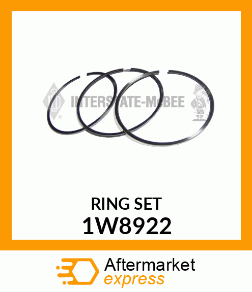 RING*SET*PISTON*** 1W8922