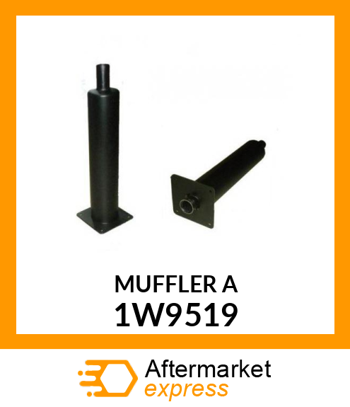 MUFFLER A 1W9519