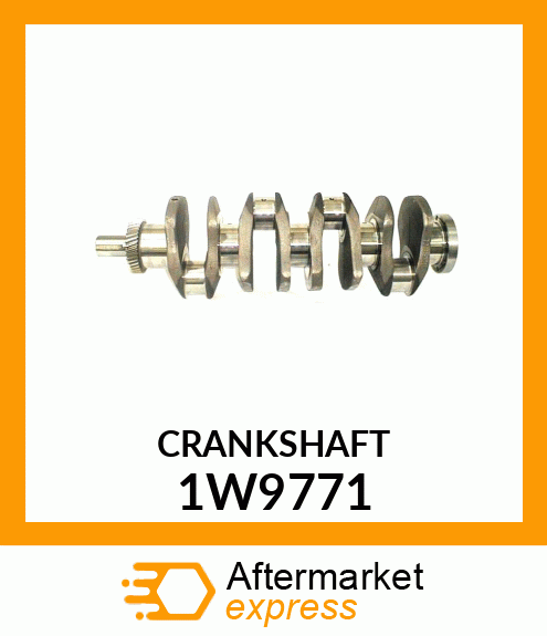 CRANKSHAFT 1W9771