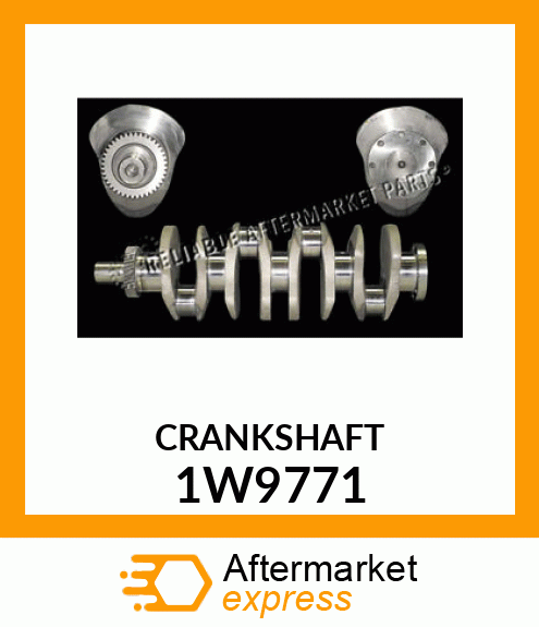 CRANKSHAFT 1W9771