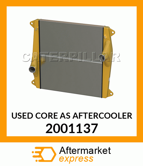 USED CORE AS AFTERCOOLER 2001137