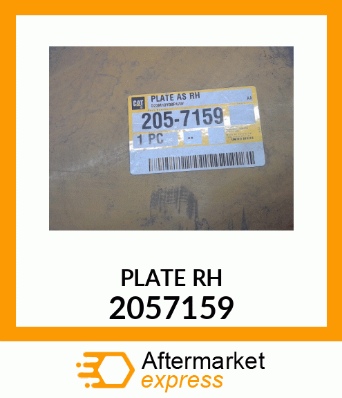 PLATE ASM RH 2057159