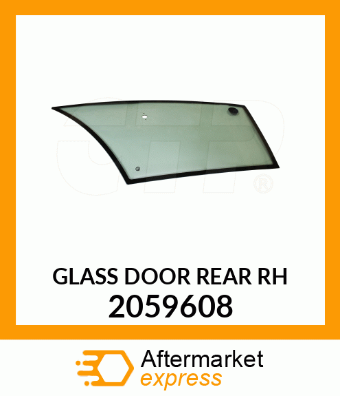 GLASS DOOR REAR RH 2059608