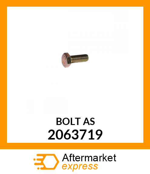 BOLT AS 2063719