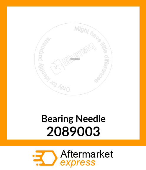 Bearing Needle 2089003