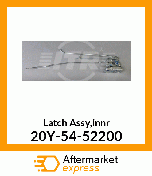 Latch Assy,innr 20Y-54-52200
