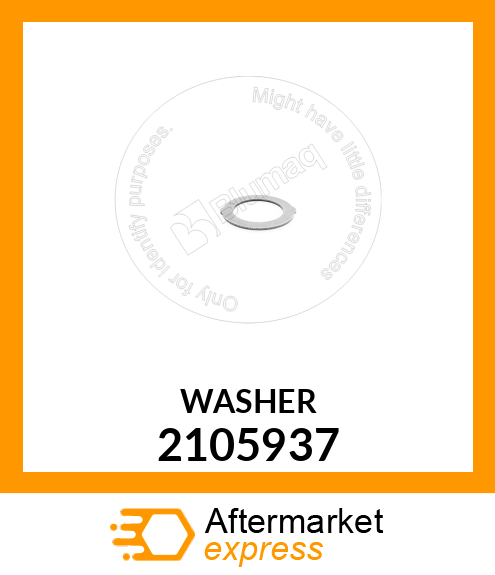 WASHER 2105937