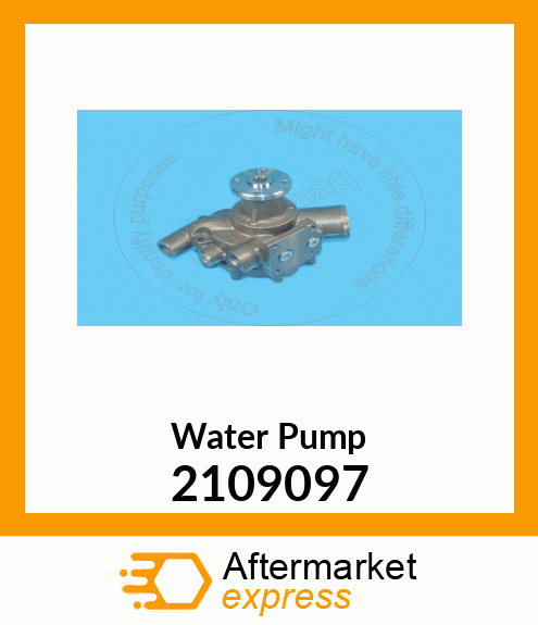 WATER PUMP, D6R 2109097