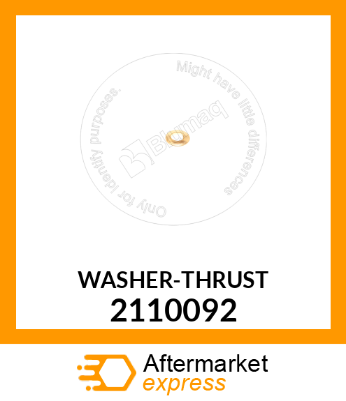 WASHER-THRUST 2110092