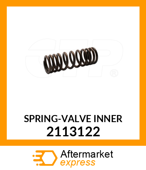 SPRING, VALVE 2113122