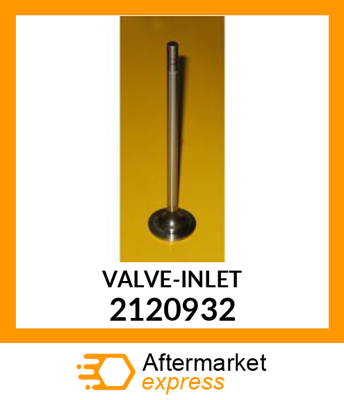 VALVE-INLET 2120932