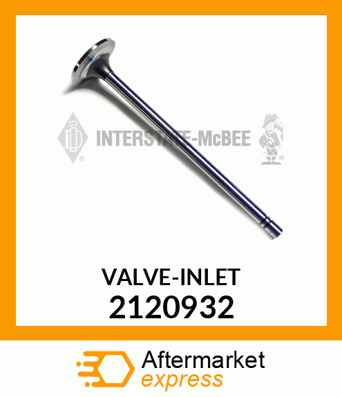 VALVE-INLET 2120932