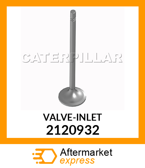 VALVE-INLET 2120932