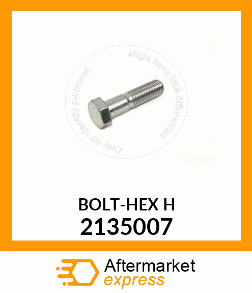 BOLT-HEX H 2135007