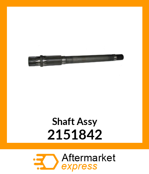 SHAFT AS-LGC 2151842