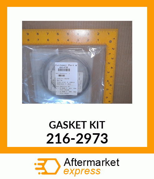 GASKET KIT-TURBOCHARGER 216-2973