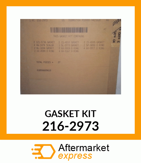 GASKET KIT-TURBOCHARGER 216-2973