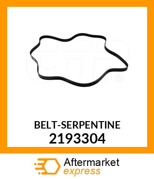 SERPENTINE BELT 2193304