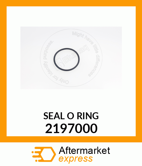 SEAL O RING 2197000