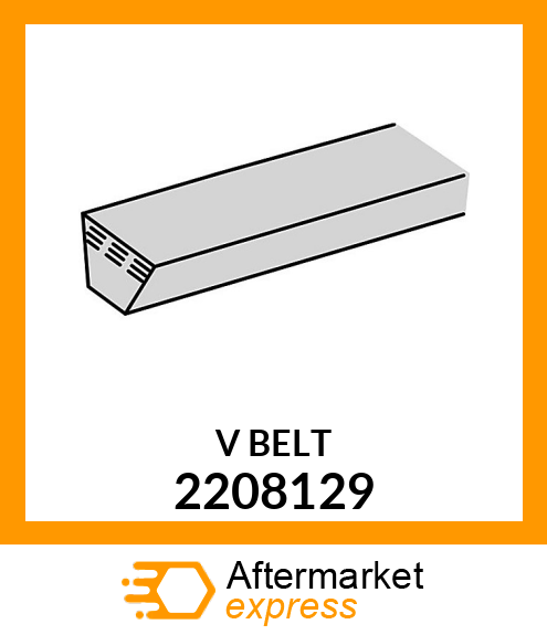 V BELT 2208129