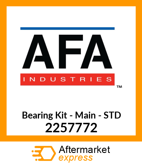 BEARING KIT STD 2257772