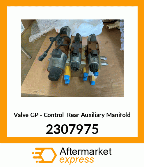 RM500#2ValveGP-Control(RearAuxiliaryManifold)1Mat 2307975