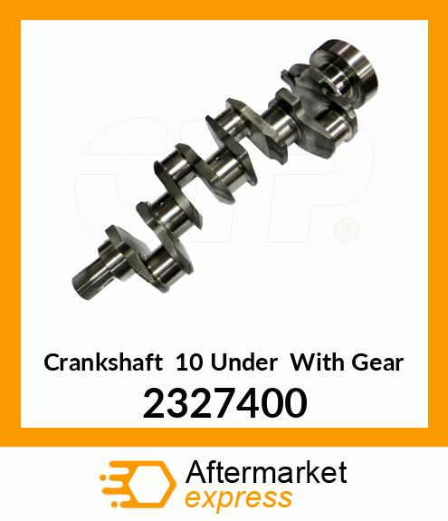 CRANKSHAFT W/BEARINGS 2327400