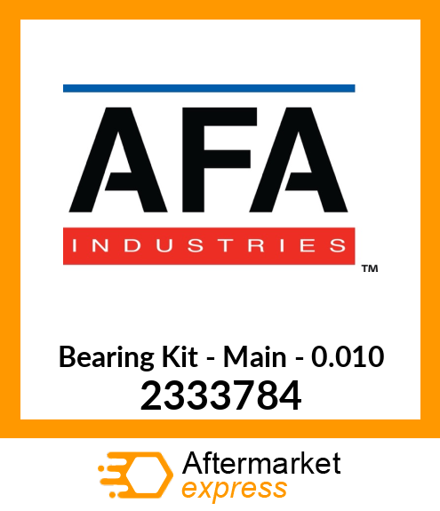 BEARING KT-MAIN (10 PCS) 2333784