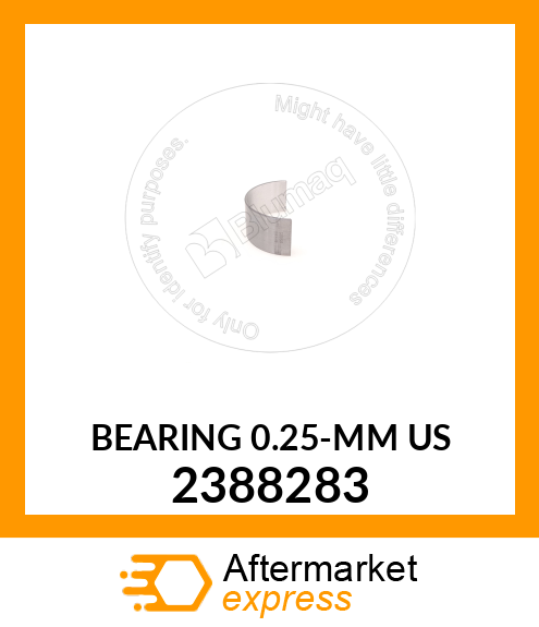 BEARING (0.25-MM US) 2388283