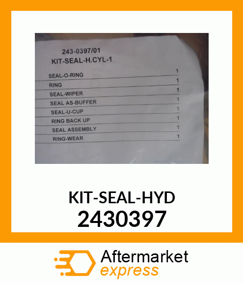 SEAL KIT HYD 2430397