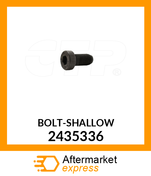 BOLT-SHALLOW 2435336