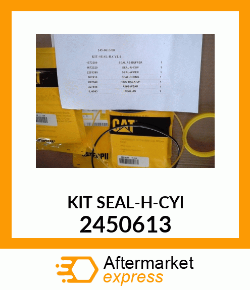 SEAL KIT HYD 2450613