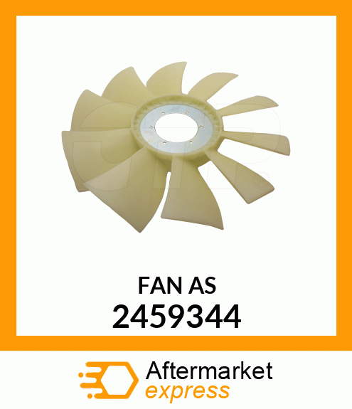 FAN AS (10 BLADE, BOLT MTG DIA 2459344