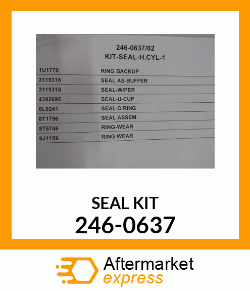 KIT-SEAL-H 246-0637