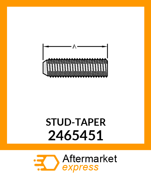 STUD-TAPER 2465451